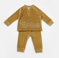 Unisex Bebek 2'li Kadife Sweatshirt ve Pantolon Takımı 3-24M Baby Cosy 2022-CSYK6050