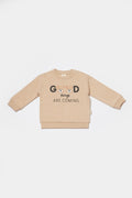 Unisex Bebek Sweatshirt %100 Organik Pamuk 3-24M Baby Cosy 2022-CSY8015