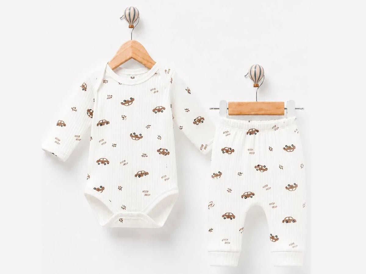 Araba Desenli Erkek Bebe Takım - Tivoli Mini