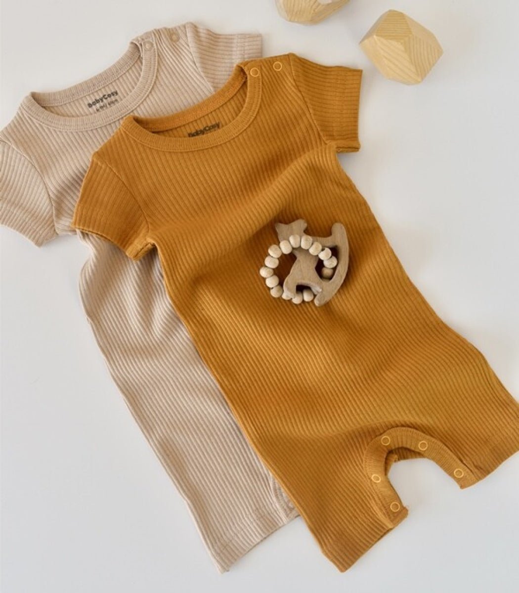 Bebek 2 li Kısa Kollu Tulum Baby Cosy 2022-CSYM11404 - Tivoli Mini