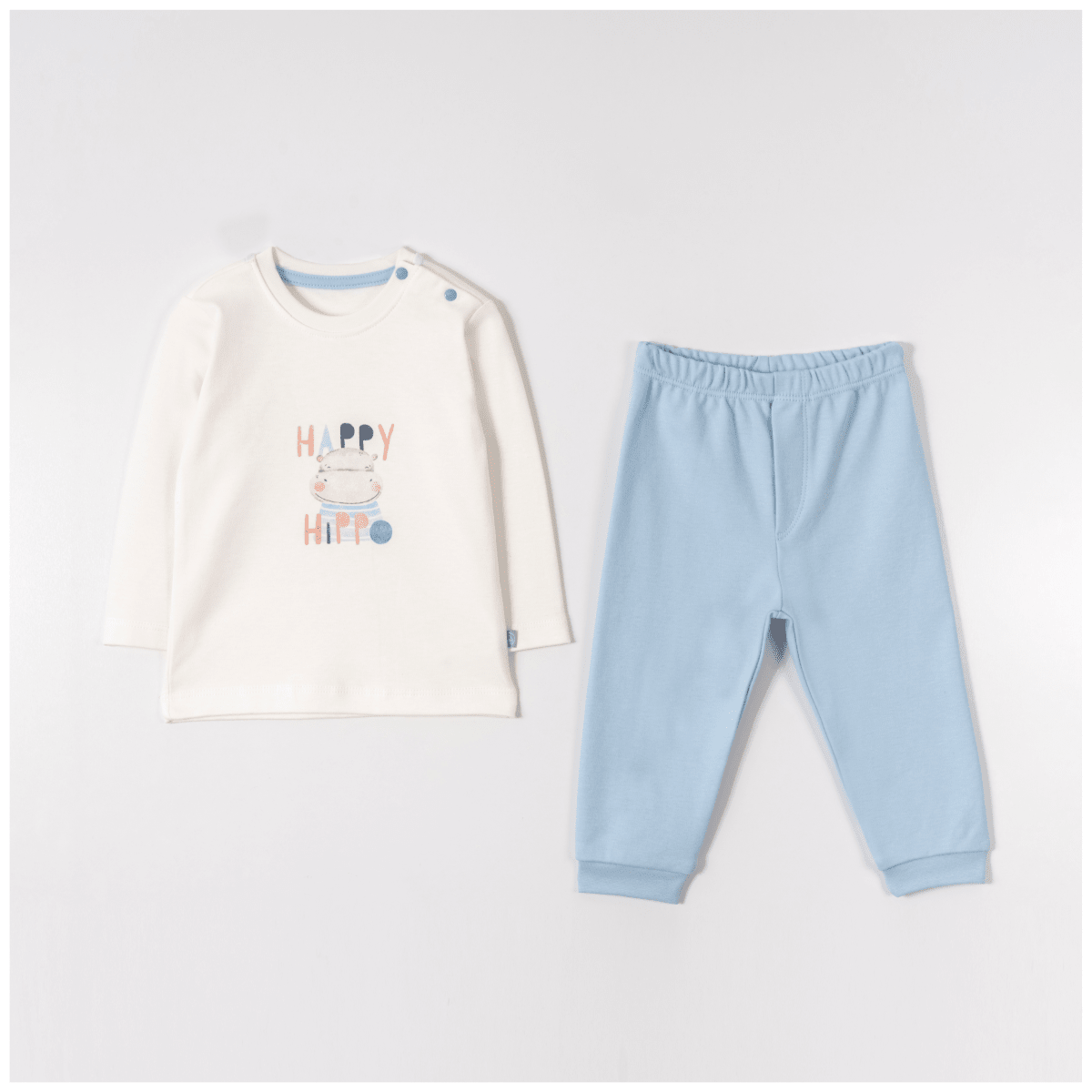 Bebek 2'li Badi ve Pantolon Takım 9-24M Pambuliq 2030-6399 - Tivoli Mini