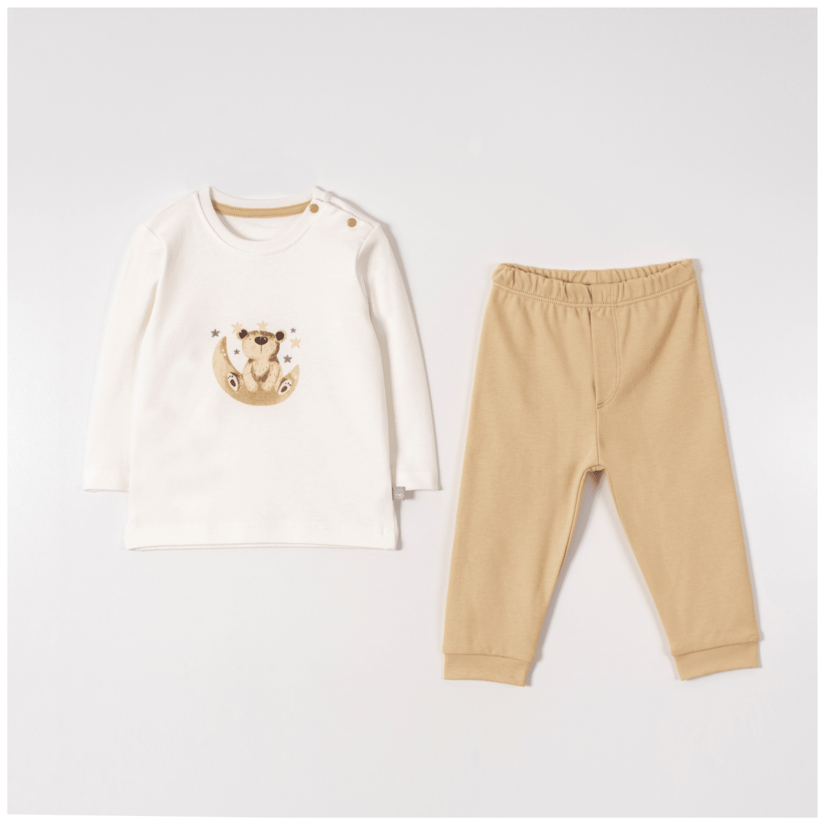 Bebek 2'li Badi ve Pantolon Takım 9-24M Pambuliq 2030-6399 - Tivoli Mini