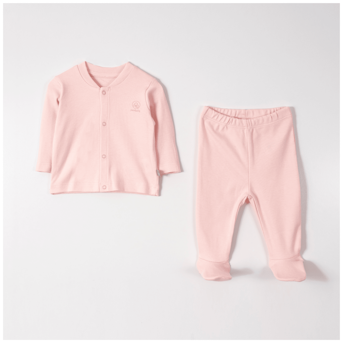 Bebek 2'li Badi ve Pantolon Takımı 0-6M Pambuliq 2030-6547 - Tivoli Mini