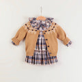 Bebek 2'li Hırka ve Elbise Takım 9-24M Babymuz 2009-5123 - Tivoli Mini