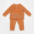 Bebek 2'li Kadife Sweatshirt ve Pantolon Takım 3-24M Baby Cosy 2022-CSYK6049 - Tivoli Mini