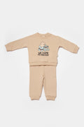 Bebek 2'li Sweatshirt ve Pantolon Takımı 3-24M %100 Organik Pamuk Baby Cosy 2022-CSY8027 - Tivoli Mini