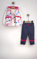 Bebek 3'lü Yelek Pantolon ve Uzun Kollu Tişört Takım 6-18M Bebek Takımı Lummy Baby 2010-9078 - Tivoli Mini