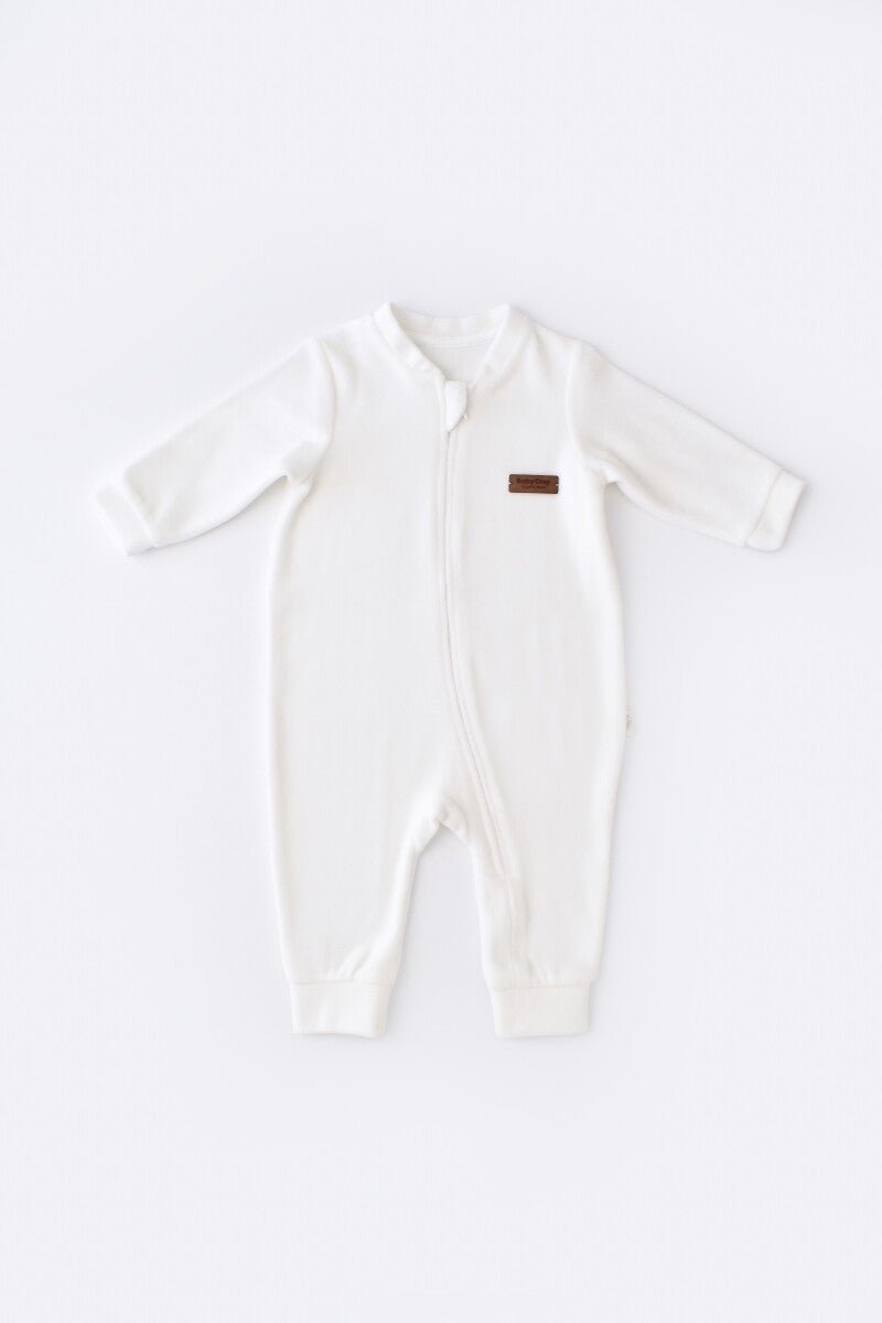 Bebek Kadife Fermuarlı Tulum Baby Cosy 2022-CSYK6027 - Tivoli Mini
