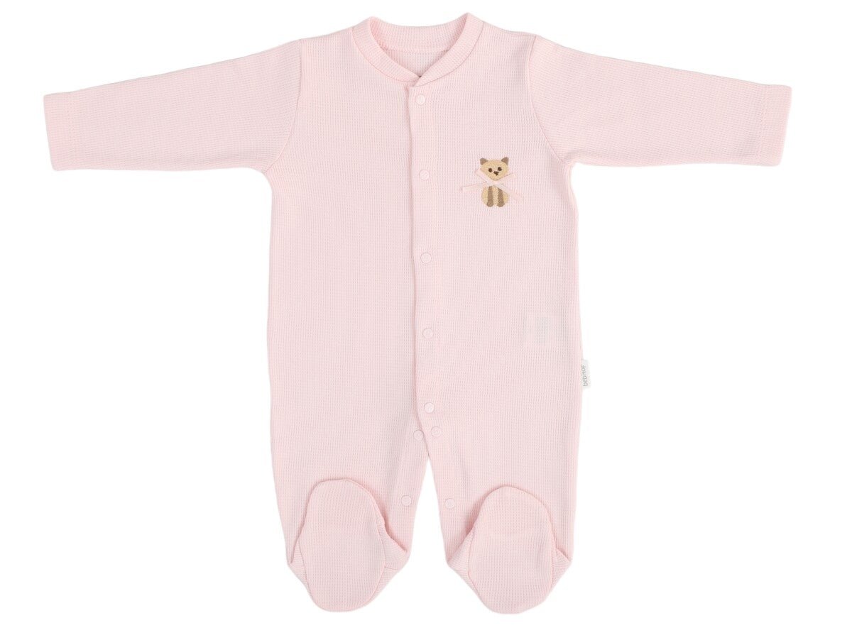 Bebek Kedi Desenli Tulum 0-9M Bebitof 2020-70309.02 - Tivoli Mini