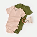 Bebek Modal 2 Li Kısa Kollu Body 3-24M Baby Cosy 2022-CSYM11212 - Tivoli Mini