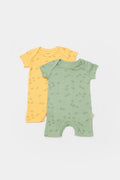 Bebek Modal 2'li Kısa Kollu Tulum Baby Cosy 2022-CSYM11426 - Tivoli Mini