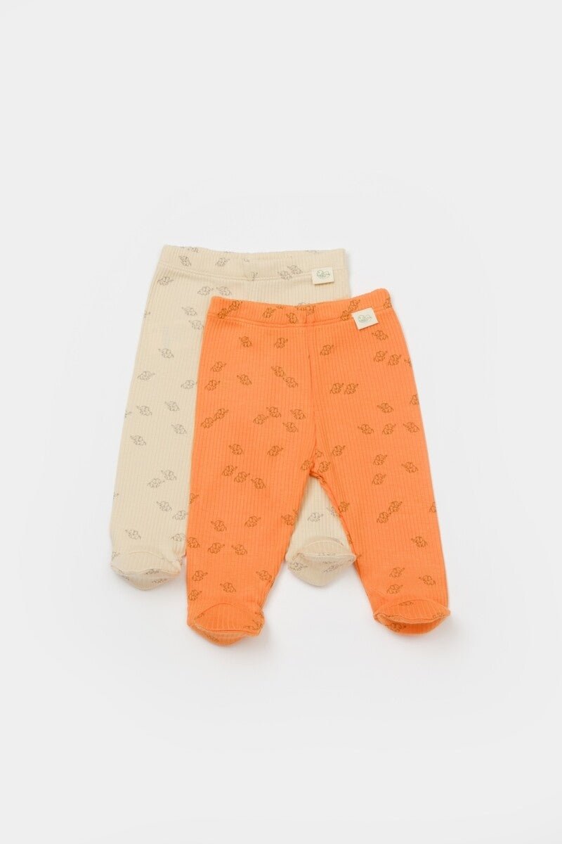 Bebek Modal 2'li Patikli Pantolon 3-24M Baby Cosy 2022-CSYM11616 - Tivoli Mini