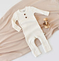Bebek Modal Uzun Kollu Tulum Baby Cosy 2022-CSYM11418 - Tivoli Mini