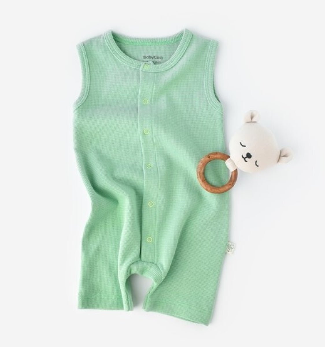 Bebek Waffle Askılı Tulum 3-24M Baby Cosy 2022-CSYW1007 - Tivoli Mini