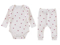 Çiçek Desenli Kız Bebe Takım - Tivoli Mini