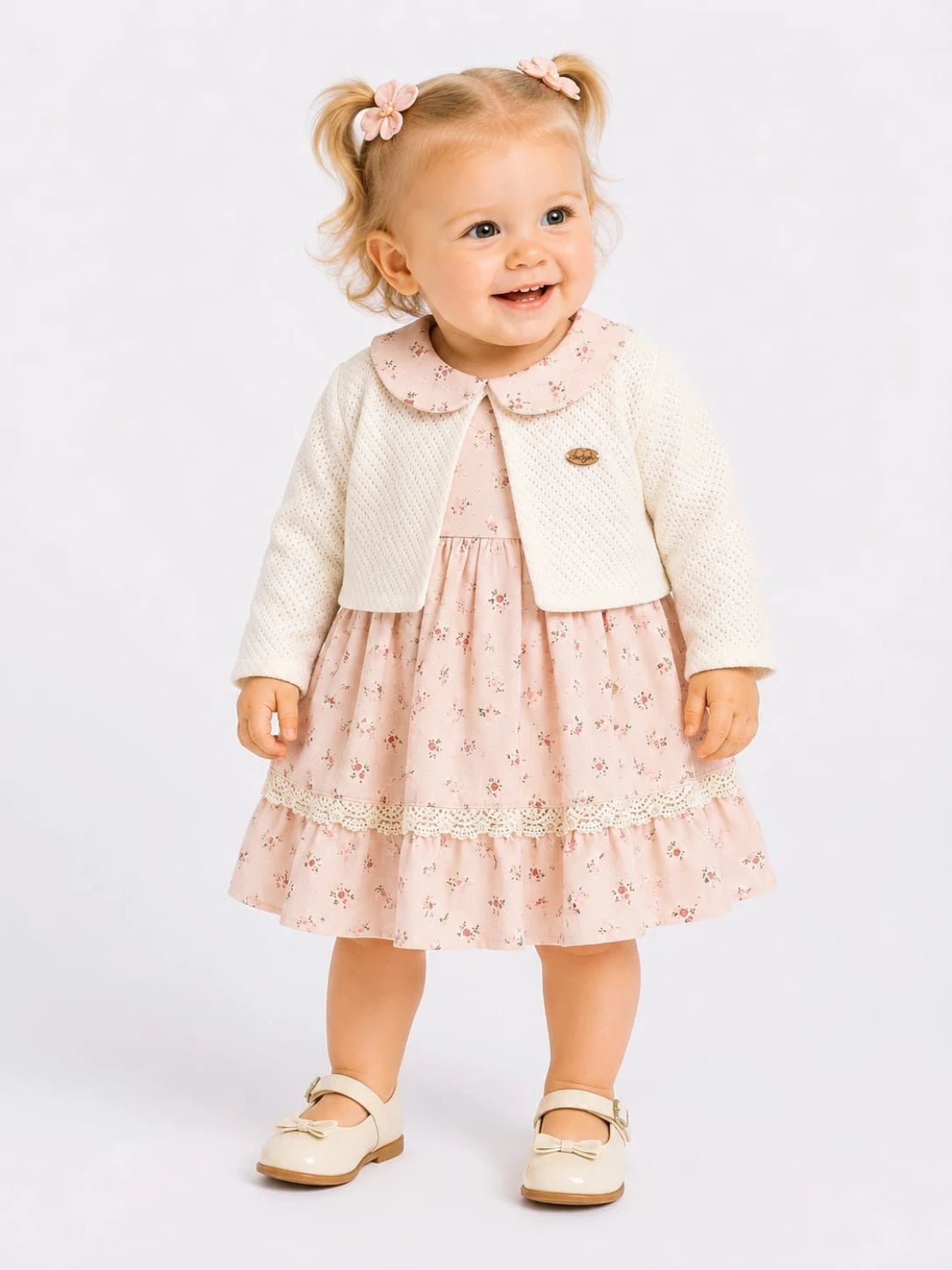 Crispy Pattern Baby Dress - Tivoli Mini