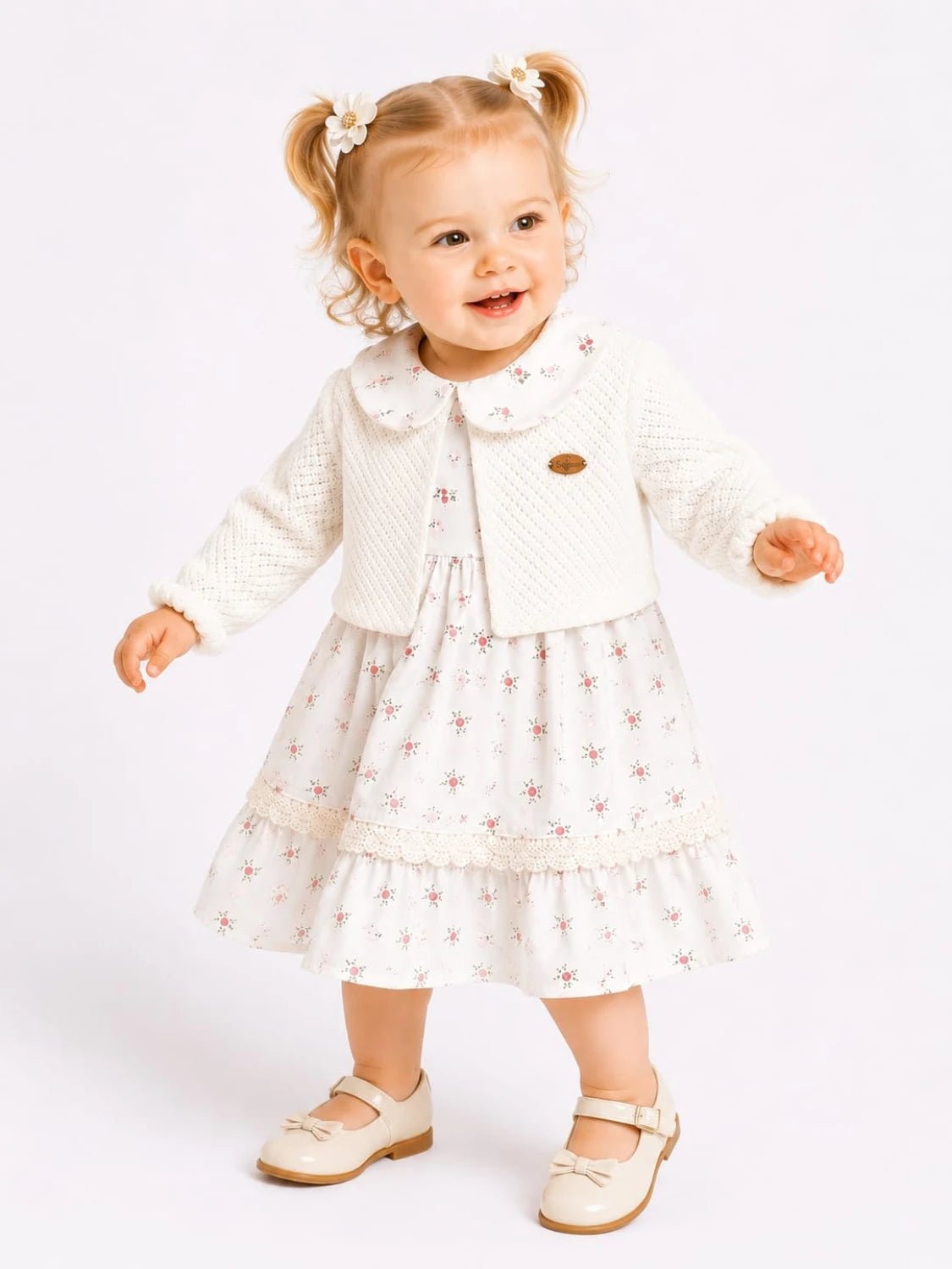 Crispy Pattern Baby Dress - Tivoli Mini