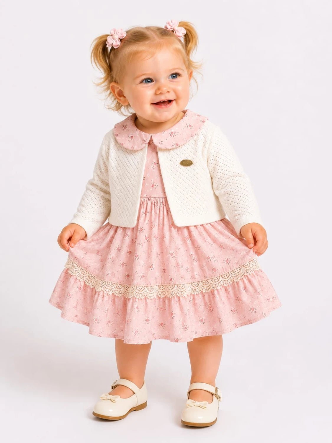 Crispy Pattern Baby Dress - Tivoli Mini