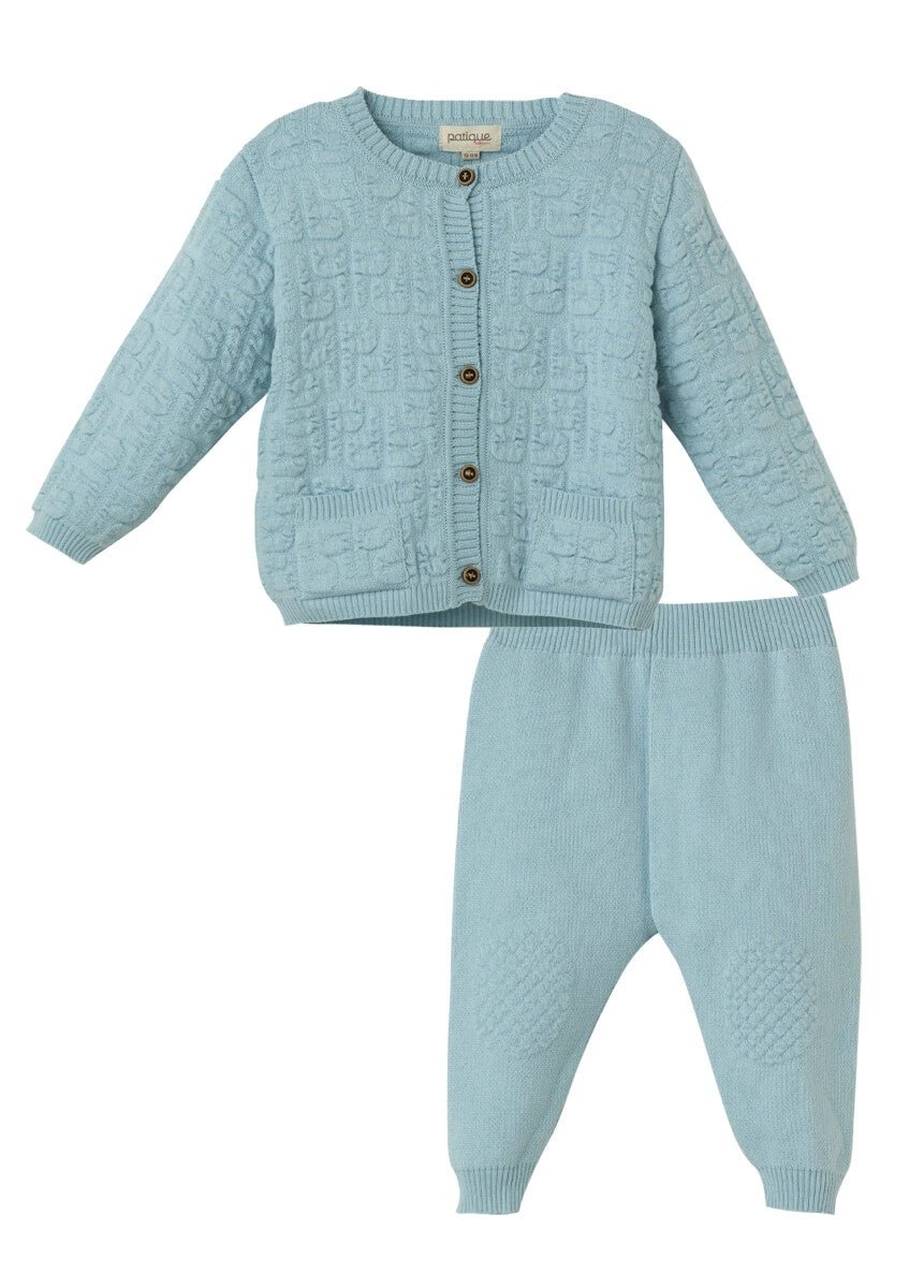 Erkek Bebek Organik Pamuk 2'li Takım 3-18M Uludağ Triko 1061-21141 - Tivoli Mini