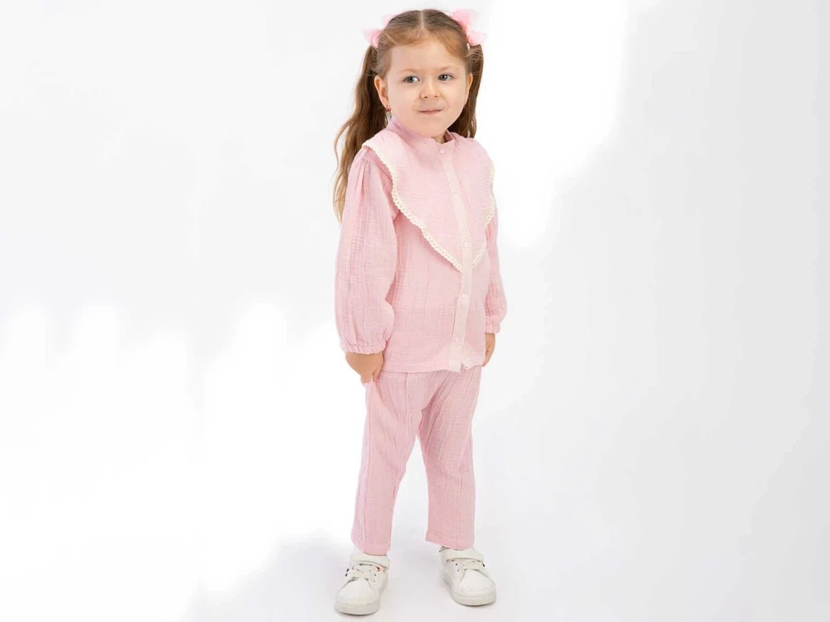 Fistolu Kız Bebe Takım - Tivoli Mini