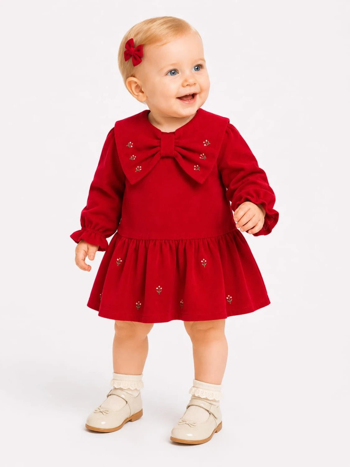 Floral Embroidered Dress - Tivoli Mini