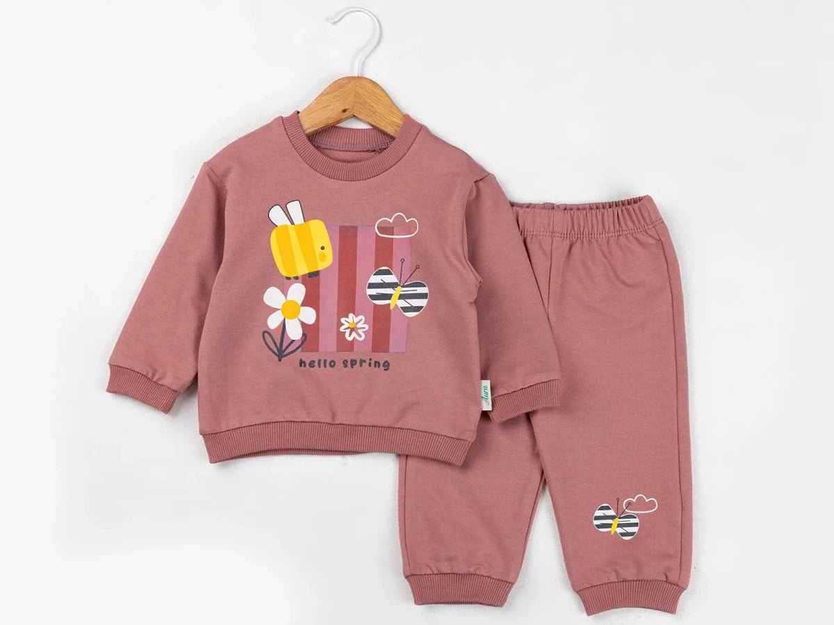 Hello Baskılı Kız Takım - Tivoli Mini