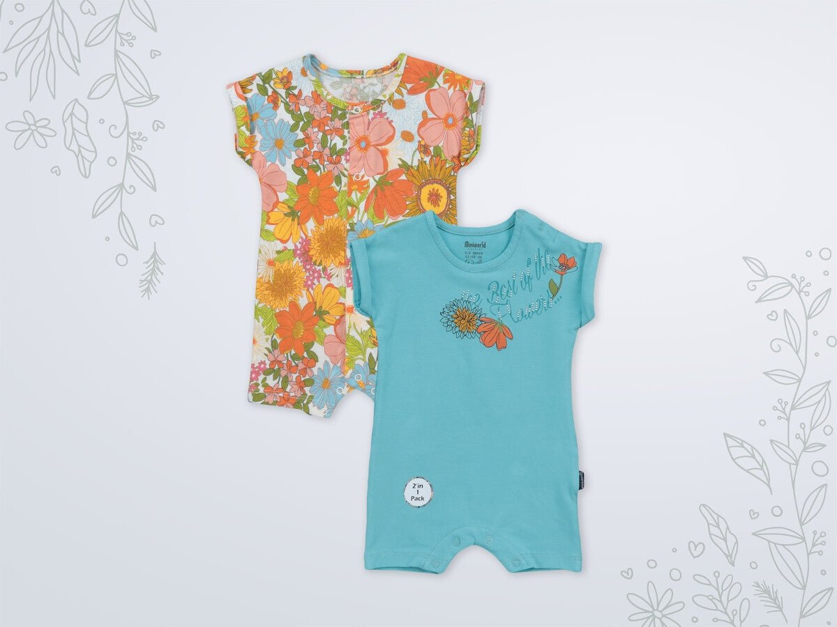 Kız Bebek 2'li Tulum 3-18M Miniworld 1003-18196 - Tivoli Mini