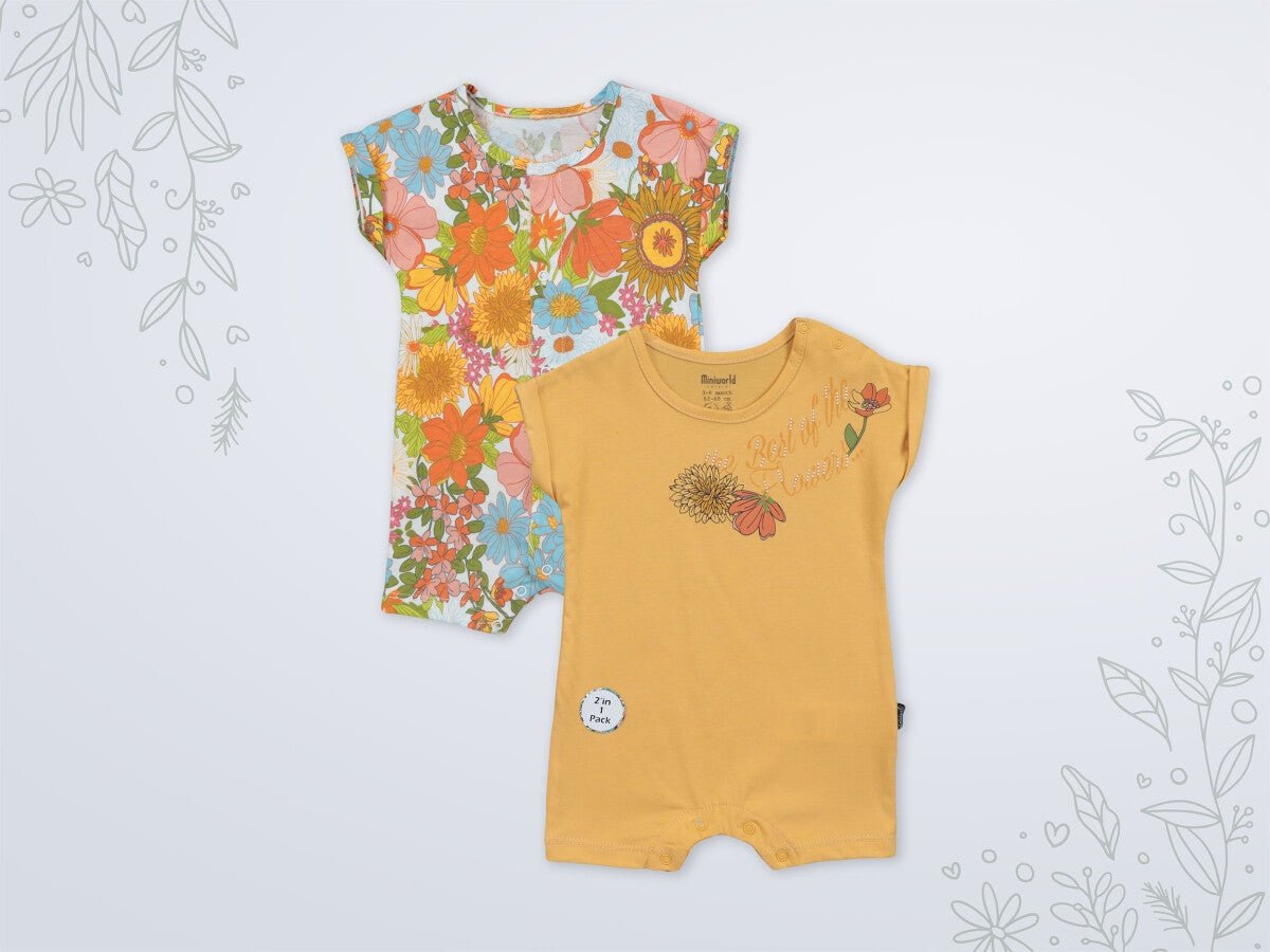 Kız Bebek 2'li Tulum 3-18M Miniworld 1003-18196 - Tivoli Mini