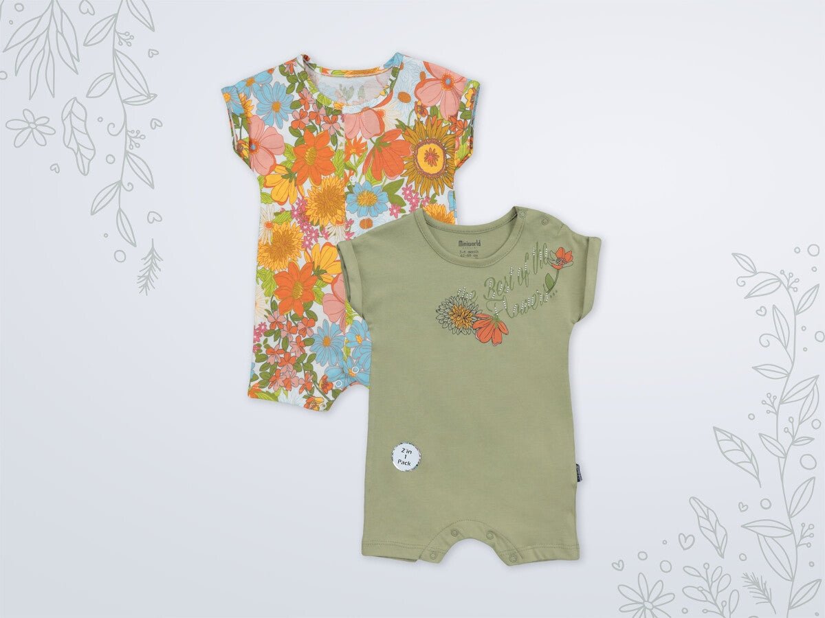 Kız Bebek 2'li Tulum 3-18M Miniworld 1003-18196 - Tivoli Mini