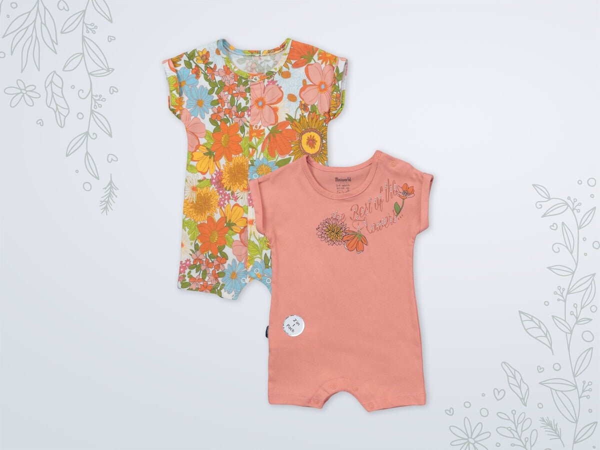 Kız Bebek 2'li Tulum 3-18M Miniworld 1003-18196 - Tivoli Mini