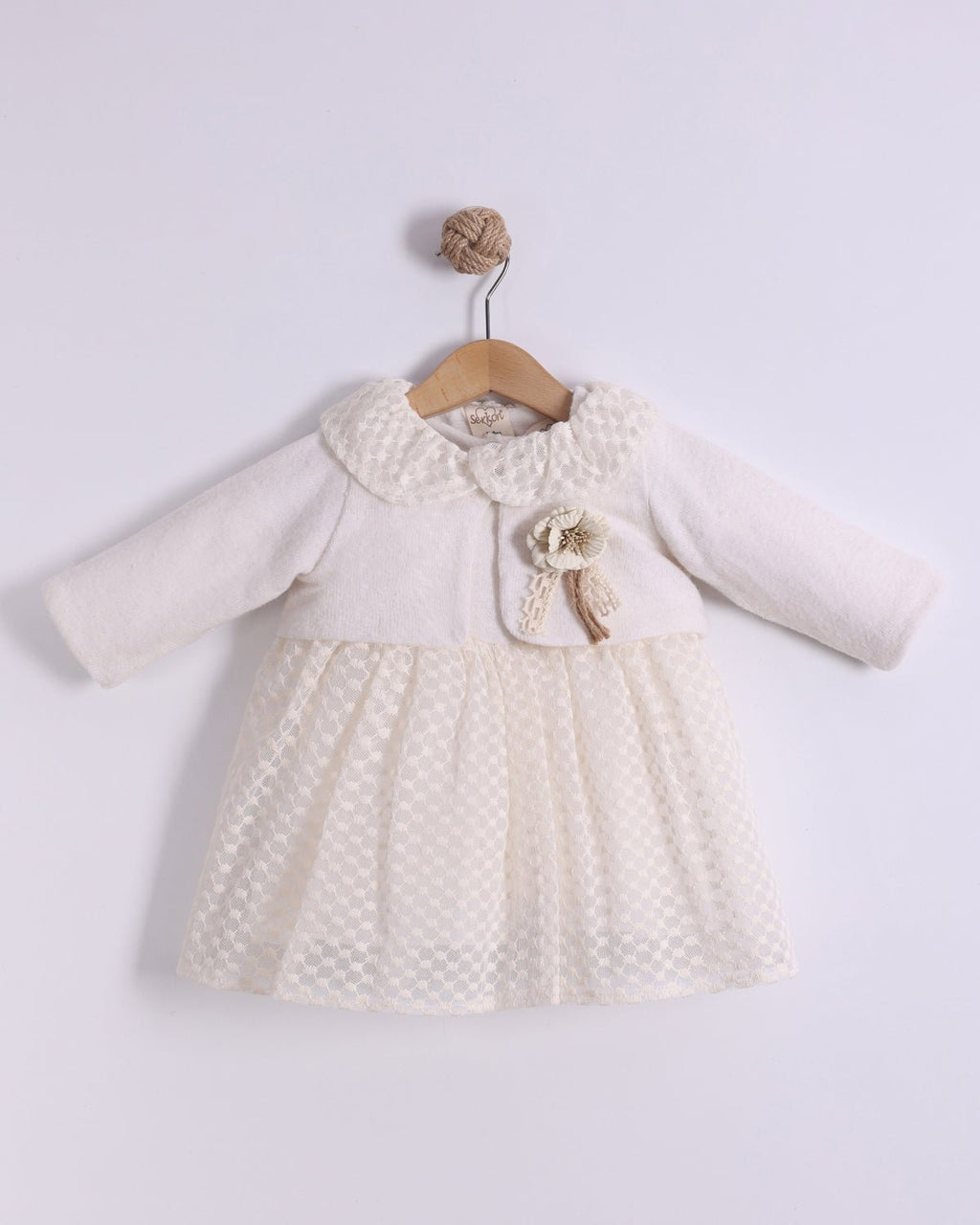Kız Bebek Bolera Yakalı Elbise - Tivoli Mini