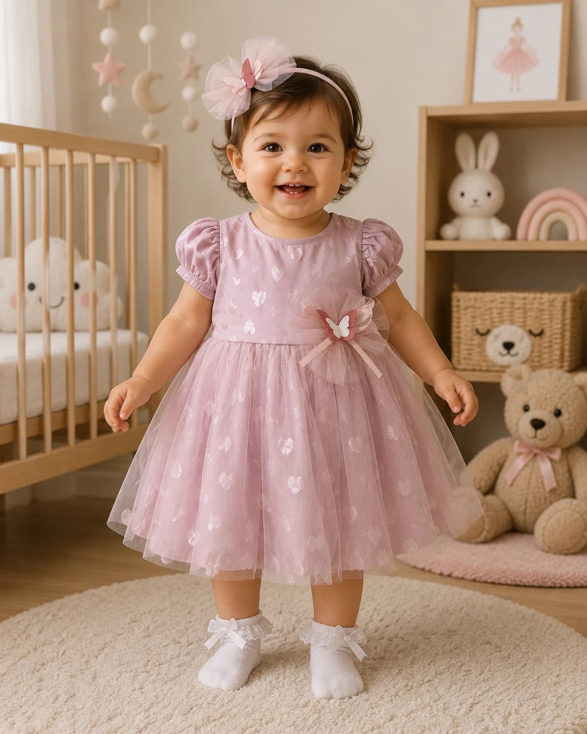Kız Bebek Elbise Tüllü - Tivoli Mini