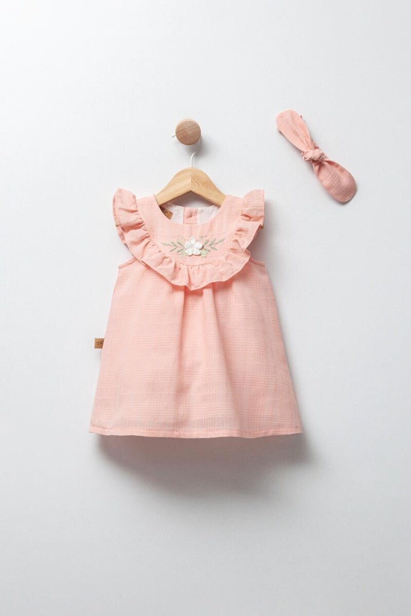 Kız Bebek Taçlı Elbise 3-12M Babyline 2015-24112 - Tivoli Mini