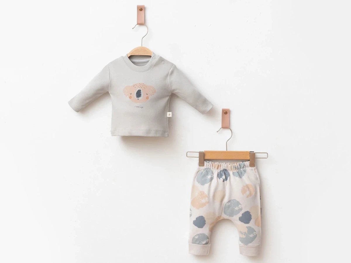 Koala Baskılı Erkek Bebe Takım - Tivoli Mini