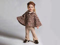Leopar Desenli Kız Bebek Takım - Tivoli Mini