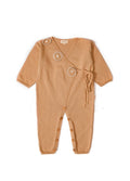 Organic Cotton Floral Romper for Baby Girl Uludağ Triko 1061-21022 - Tivoli Mini