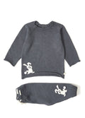 Organic Cotton Rabbit Detailed Knitwear Outfit & Set Uludağ Triko 1061-21040-1 - Tivoli Mini
