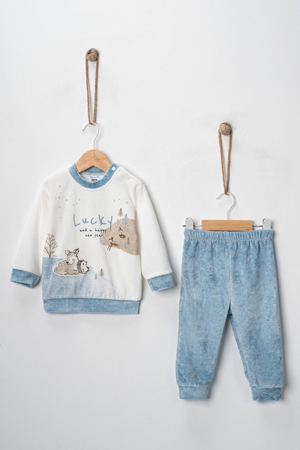 ROBASI KADİFE BEBE ELBİSE - Tivoli Mini