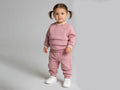 Şerit Detaylı Şardonlu 3 İp Kız Bebek Takım - Tivoli Mini