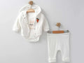 Tavşan Nakışlı Kız Bebe Takım - Tivoli Mini