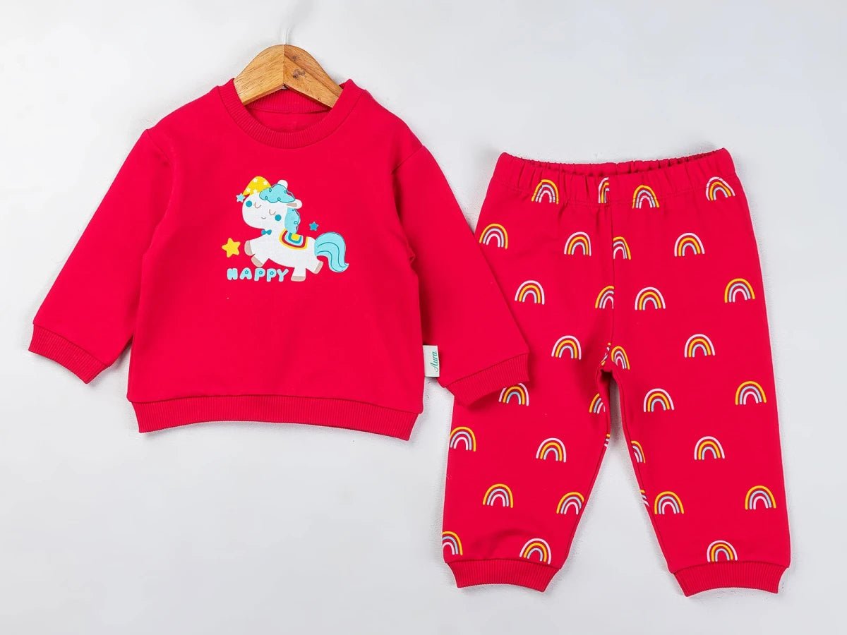 Unicorn Baskılı Kız Takım - Tivoli Mini