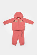 Unisex Bebek 2'li Hırka ve Pantolon Takımı 3-24M %100 Organik Pamuk Cosy 2022-CSY8006 - Tivoli Mini