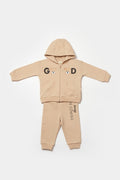Unisex Bebek 2'li Hırka ve Pantolon Takımı 3-24M %100 Organik Pamuk Cosy 2022-CSY8007 - Tivoli Mini