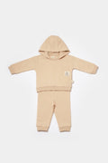 Unisex Bebek 2'li Sweatshirt ve Pantolon Takımı 3-24M %100 Organik Pamuk Cosy 2022-CSY8003 - Tivoli Mini