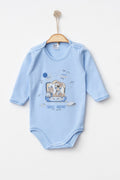 Unisex Bebek Çıtçıtlı Badi 9-18M Hoppidik 2017-7172 - Tivoli Mini