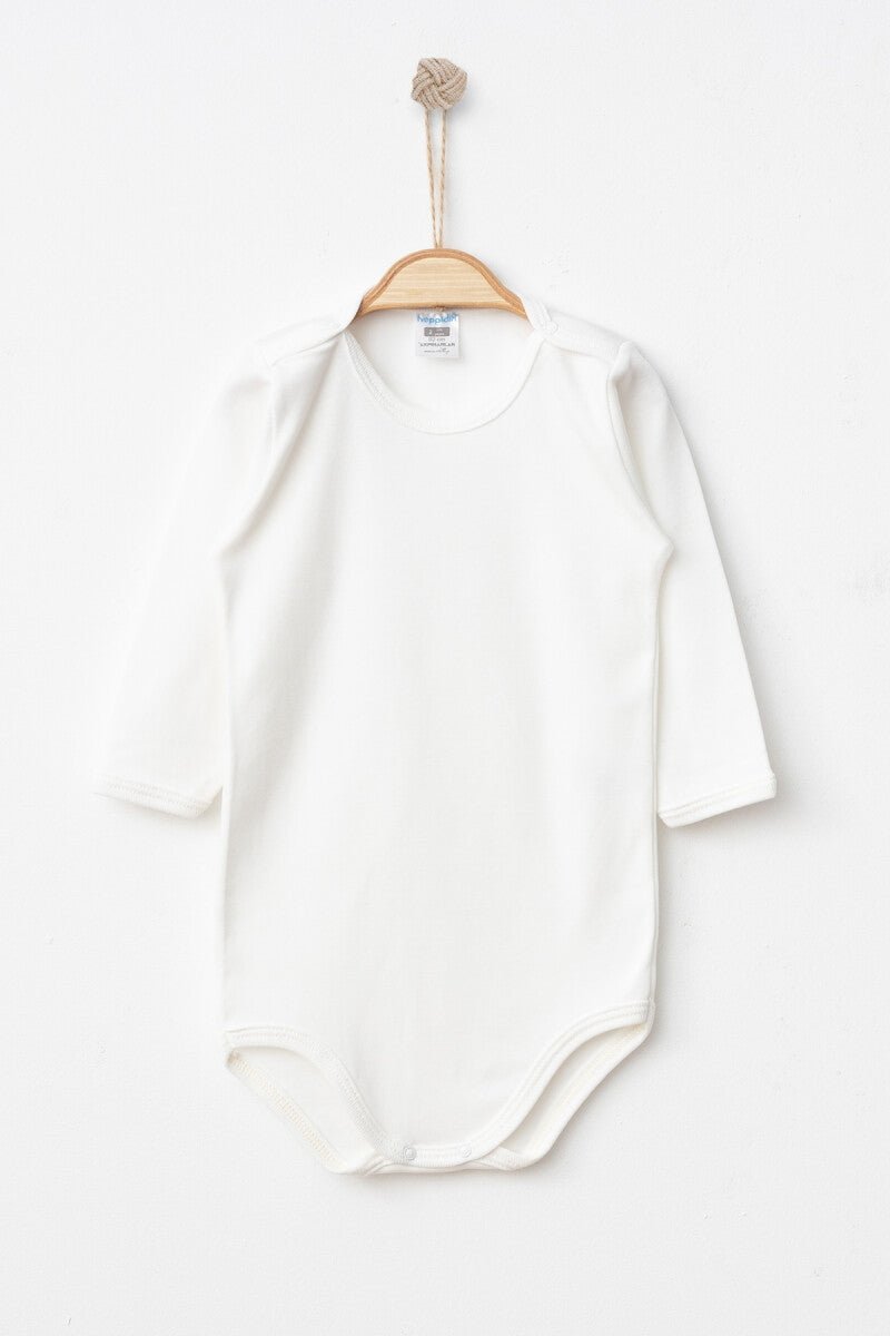 Unisex Bebek Çıtçıtlı Badi 9-18M Hoppidik 2017-7175 - Tivoli Mini