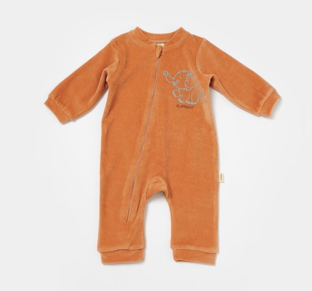 Unisex Bebek Fermuarlı Kadife Tulum 3-24M Baby Cosy 2022-CSYK6054 - Tivoli Mini