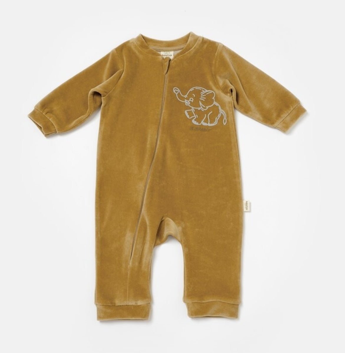 Unisex Bebek Fermuarlı Kadife Tulum 3-24M Baby Cosy 2022-CSYK6055 - Tivoli Mini