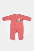 Unisex Bebek Fermuarlı Tulum 3-24M %100 Organik Pamuk Baby Cosy 2022-CSY8030 - Tivoli Mini