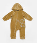 Unisex Bebek Kapüşonlu Kadife Tulum 3-24M Baby Cosy 2022-CSYK6045 - Tivoli Mini